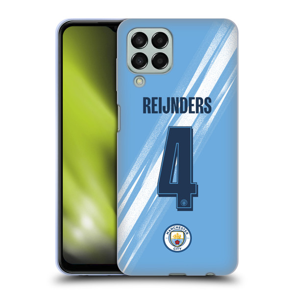 Manchester City Man City FC 2025/26 Players Home Kit 1st Group Tijjani Reijnders Soft Gel Case for Samsung Galaxy M33 (2022) Manchester City Man City FC 2025/26 Players Home Kit 1st Group Tijjani Reijnders Soft Gel Case for Samsung Galaxy M33 (2022)