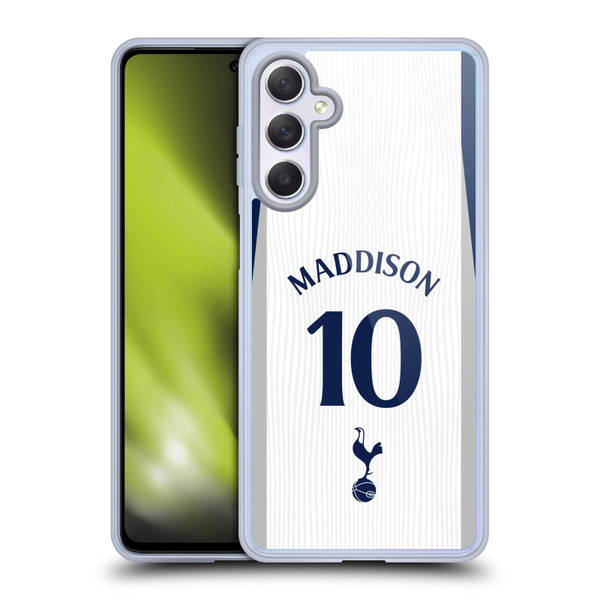 Tottenham Hotspur F.C. 2025/26 Players Home Kit 1st Group James Maddison Soft Gel Case for Samsung Galaxy M54 5G Tottenham Hotspur F.C. 2025/26 Players Home Kit 1st Group James Maddison Soft Gel Case for Samsung Galaxy M54 5G