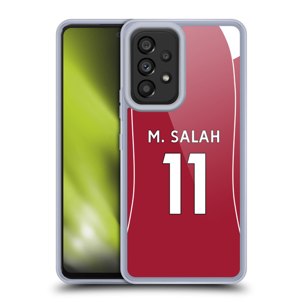 Liverpool Football Club 2025/26 Players Home Kit 1st Group Mohamed Salah Soft Gel Case for Samsung Galaxy A53 5G (2022)