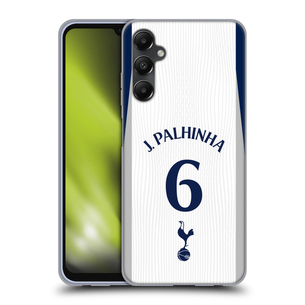 Tottenham Hotspur F.C. 2025/26 Players Home Kit 2nd Group João Palhinha Soft Gel Case for Samsung Galaxy A05s