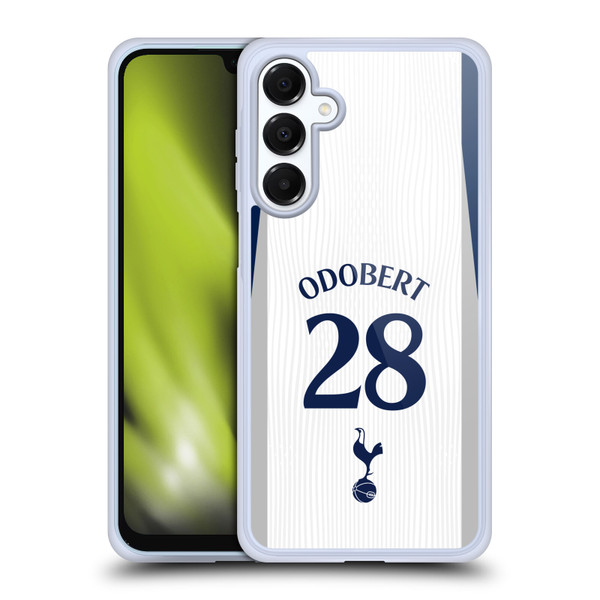 Tottenham Hotspur F.C. 2025/26 Players Home Kit 2nd Group Wilson Odobert Soft Gel Case for Samsung Galaxy A16 5G