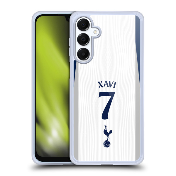Tottenham Hotspur F.C. 2025/26 Players Home Kit 2nd Group Xavi Simons Soft Gel Case for Samsung Galaxy A16 5G