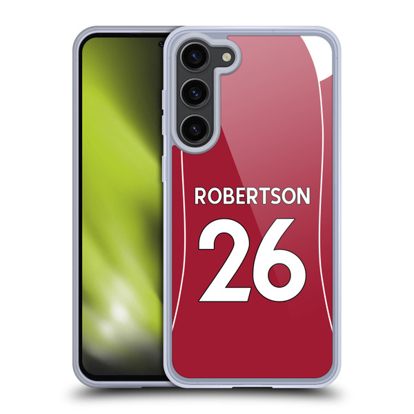 Liverpool Football Club 2025/26 Players Home Kit 2nd Group Andy Robertson Soft Gel Case for Samsung Galaxy S23+ 5G Liverpool Football Club 2025/26 Players Home Kit 2nd Group Andy Robertson Soft Gel Case for Samsung Galaxy S23+ 5G