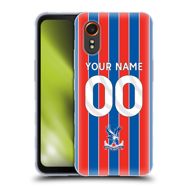 Custom Customised Personalised Crystal Palace Football Club 2025/26 Kit Home Soft Gel Case for Samsung Galaxy Xcover7 5G Custom Customised Personalised Crystal Palace Football Club 2025/26 Kit Home Soft Gel Case for Samsung Galaxy Xcover7 5G
