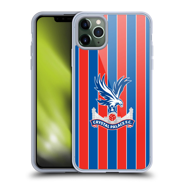 Crystal Palace FC 2025/26 Crest Kit Home Soft Gel Case for Apple iPhone 11 Pro Max & MagSafe
