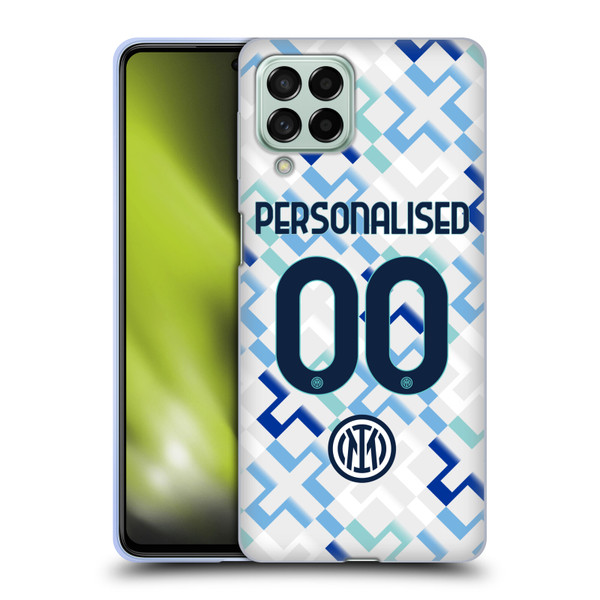 Custom Customised Personalised Inter Milan 2025/26 Players Home Kit Away Soft Gel Case for Samsung Galaxy M53 (2022)