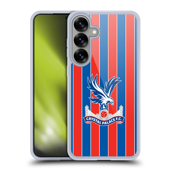 Crystal Palace FC 2025/26 Crest Kit Home Soft Gel Case for Samsung Galaxy S25+