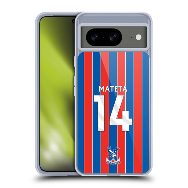 Crystal Palace FC 2025/26 Players Home Kit Jean-Philippe Mateta Soft Gel Case for Google Pixel 8 Crystal Palace FC 2025/26 Players Home Kit Jean-Philippe Mateta Soft Gel Case for Google Pixel 8