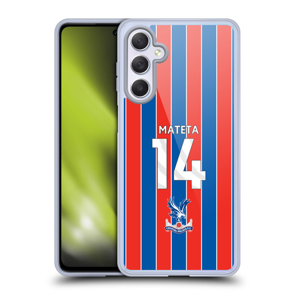 Crystal Palace FC 2025/26 Players Home Kit Jean-Philippe Mateta Soft Gel Case for Samsung Galaxy M54 5G