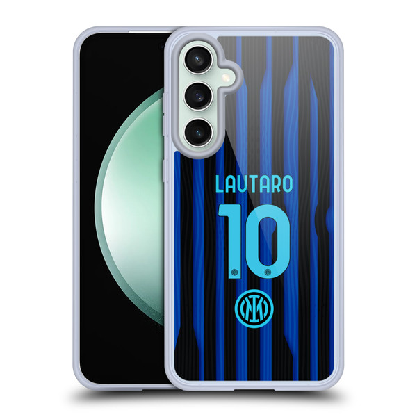 Fc Internazionale Milano 2025/26 Players Home Kit Lautaro Martínez Soft Gel Case for Samsung Galaxy S23 FE 5G Fc Internazionale Milano 2025/26 Players Home Kit Lautaro Martínez Soft Gel Case for Samsung Galaxy S23 FE 5G