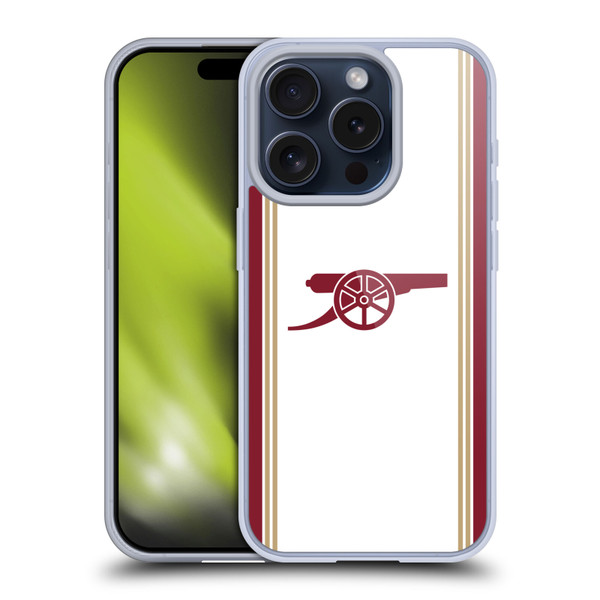 Arsenal FC 2025/26 Kit Third Soft Gel Case for Apple iPhone 15 Pro