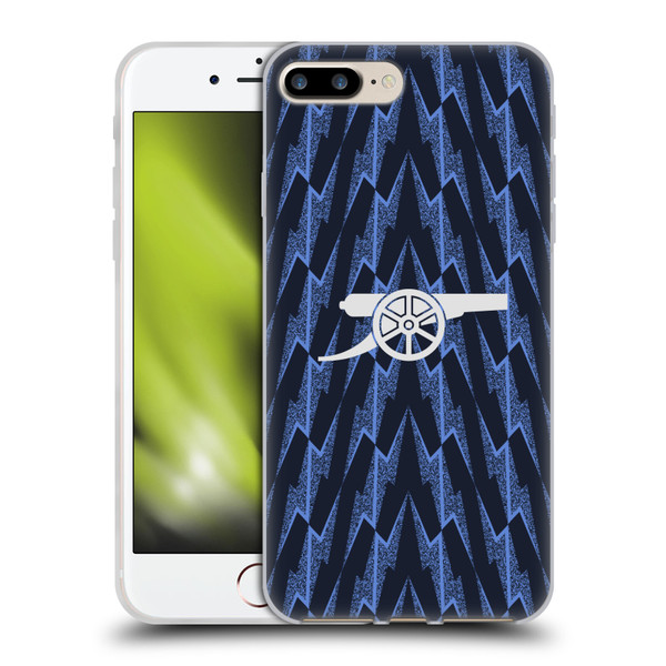 Arsenal FC 2025/26 Kit Away Soft Gel Case for Apple iPhone 7 Plus / iPhone 8 Plus