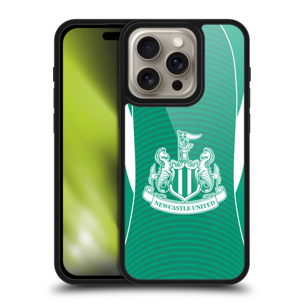 Newcastle United Football Club 2025/26 Crest Kit Away Gel Armour Case For Apple iPhone 16 Pro