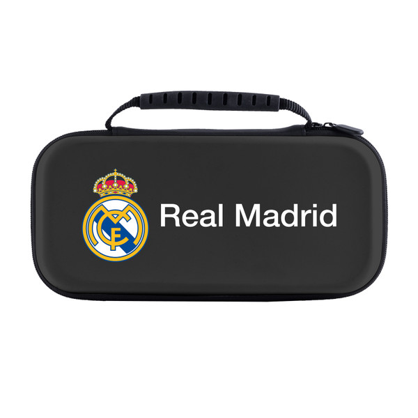 Real Madrid CF Graphic Logo Logotype Hard Storage Travel Carry Case for Nintendo Switch 2