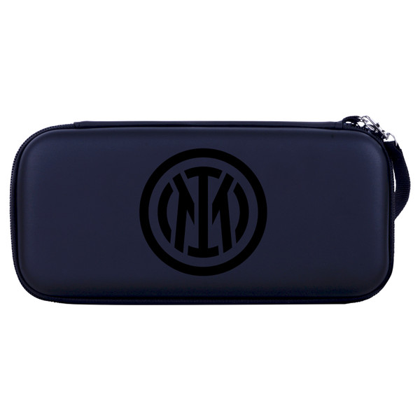 Fc Internazionale Milano Graphic Badge Embossed Crest Hard Storage Travel Carry Case for Nintendo Switch