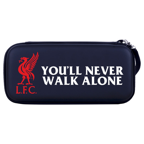 Liverpool Football Club Graphic Logo White In Black Hard Storage Travel Carry Case for Nintendo Switch