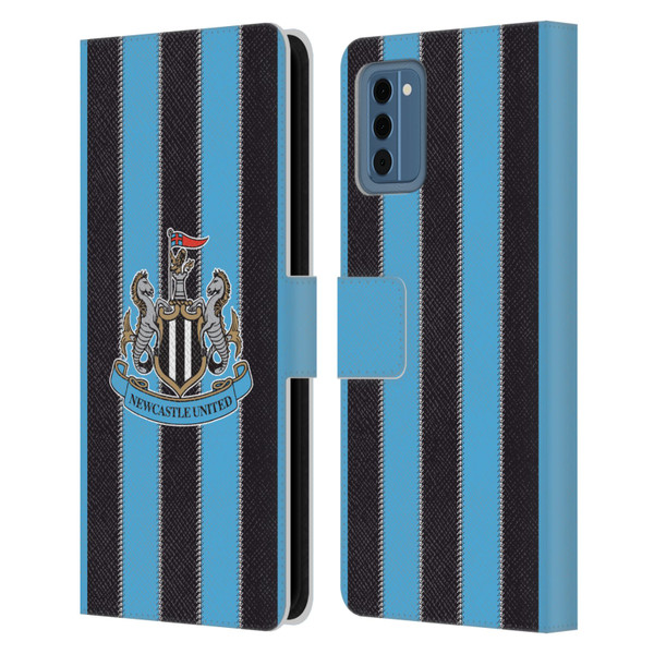Newcastle United Football Club 2025/26 Crest Kit Home Leather Book Wallet Case Cover For Nokia NC300
