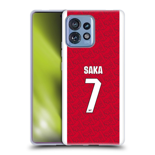 Arsenal FC 2025/26 Players Home Kit Bukayo Saka Soft Gel Case for Motorola Moto Edge 40 Pro/Plus 2023 Arsenal FC 2025/26 Players Home Kit Bukayo Saka Soft Gel Case for Motorola Moto Edge 40 Pro/Plus 2023