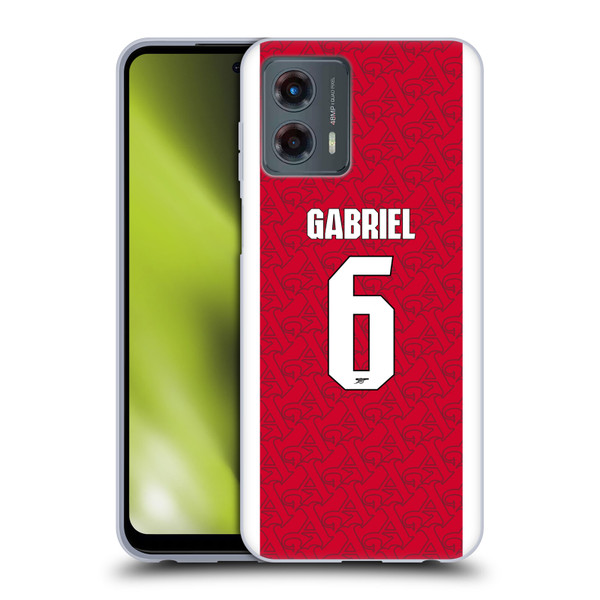 Arsenal FC 2025/26 Players Home Kit Gabriel Magalhães Soft Gel Case for Motorola Moto G (2023) Arsenal FC 2025/26 Players Home Kit Gabriel Magalhães Soft Gel Case for Motorola Moto G (2023)
