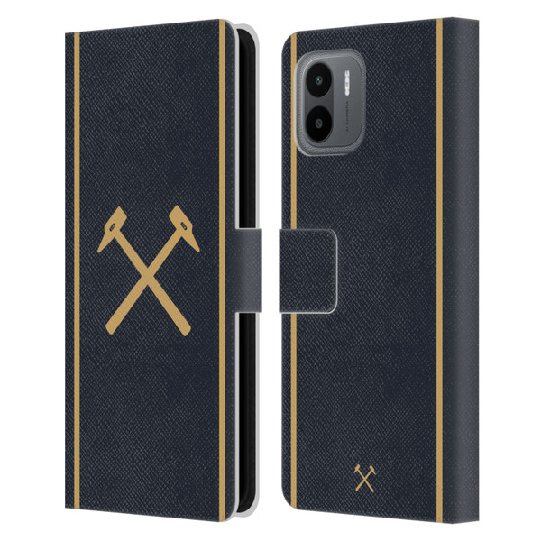 West Ham United FC 2025/26 Crest Kit Third Leather Book Wallet Case Cover For Xiaomi Redmi A2