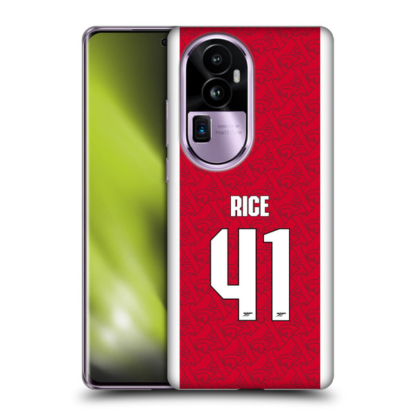 Arsenal FC 2025/26 Players Home Kit Declan Rice Soft Gel Case for OPPO Reno10 Pro+ Arsenal FC 2025/26 Players Home Kit Declan Rice Soft Gel Case for OPPO Reno10 Pro+