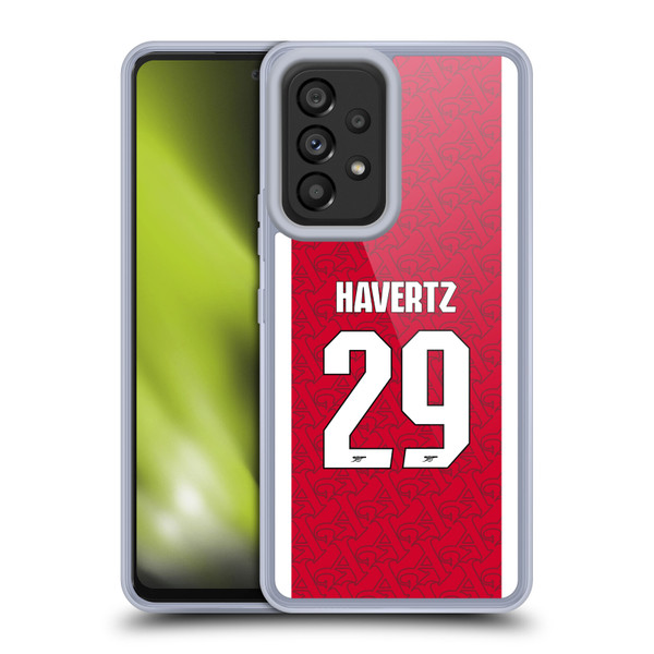 Arsenal FC 2025/26 Players Home Kit Kai Havertz Soft Gel Case for Samsung Galaxy A53 5G (2022)