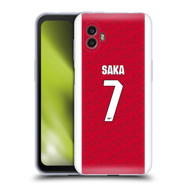 Arsenal FC 2025/26 Players Home Kit Bukayo Saka Soft Gel Case for Samsung Galaxy Xcover6 Pro/Pro2 Arsenal FC 2025/26 Players Home Kit Bukayo Saka Soft Gel Case for Samsung Galaxy Xcover6 Pro/Pro2