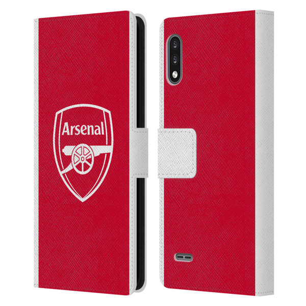 Arsenal FC 2025/26 Kit Home Leather Book Wallet Case Cover For LG K22 Arsenal FC 2025/26 Kit Home Leather Book Wallet Case Cover For LG K22