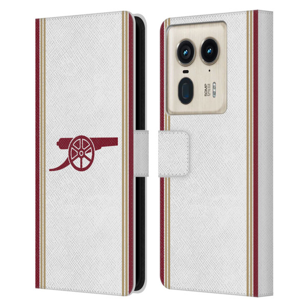 Arsenal FC 2025/26 Kit Third Leather Book Wallet Case Cover For Motorola Edge 50 Ultra/X50 Ultra