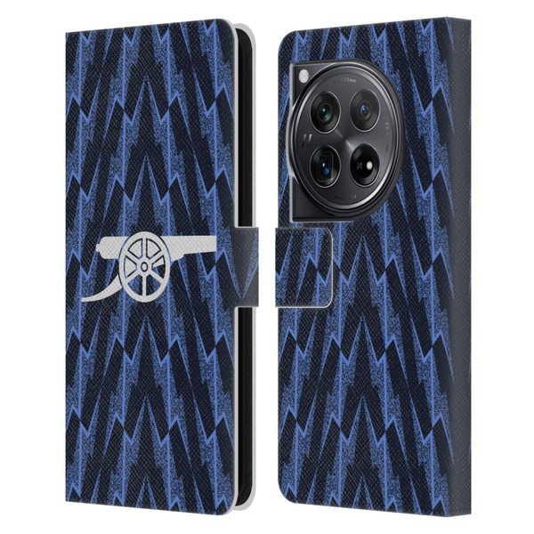 Arsenal FC 2025/26 Kit Away Leather Book Wallet Case Cover For OnePlus 12 Arsenal FC 2025/26 Kit Away Leather Book Wallet Case Cover For OnePlus 12