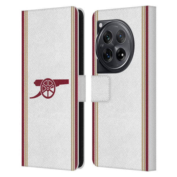 Arsenal FC 2025/26 Kit Third Leather Book Wallet Case Cover For OnePlus 12