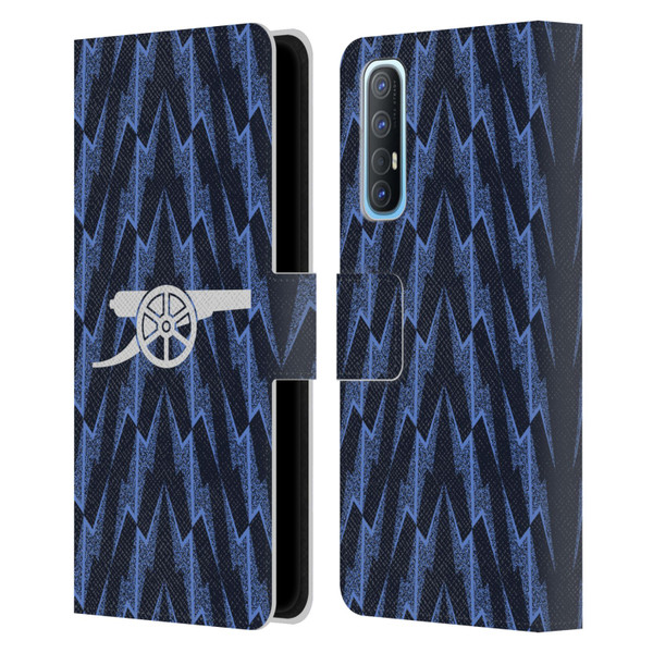 Arsenal FC 2025/26 Kit Away Leather Book Wallet Case Cover For OPPO Find X2 Neo 5G Arsenal FC 2025/26 Kit Away Leather Book Wallet Case Cover For OPPO Find X2 Neo 5G