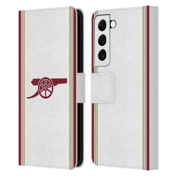Arsenal FC 2025/26 Kit Third Leather Book Wallet Case Cover For Samsung Galaxy S22 5G