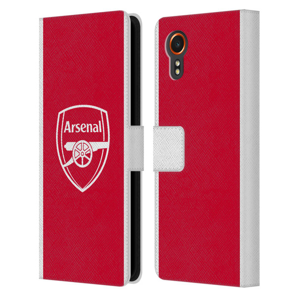 Arsenal FC 2025/26 Kit Home Leather Book Wallet Case Cover For Samsung Galaxy Xcover7 5G Arsenal FC 2025/26 Kit Home Leather Book Wallet Case Cover For Samsung Galaxy Xcover7 5G