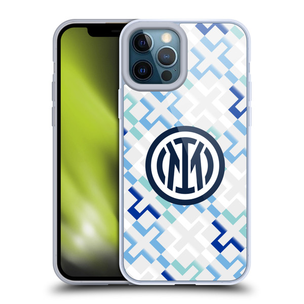 Fc Internazionale Milano 2025/26 Crest Kit Away Soft Gel Case for Apple iPhone 12 Pro Max & MagSafe