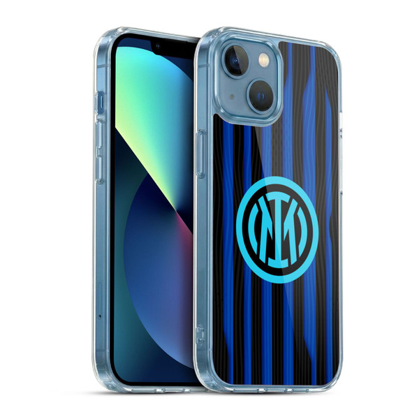 Fc Internazionale Milano 2025/26 Crest Kit Home Soft Gel Case for Apple iPhone 13 Mini & MagSafe