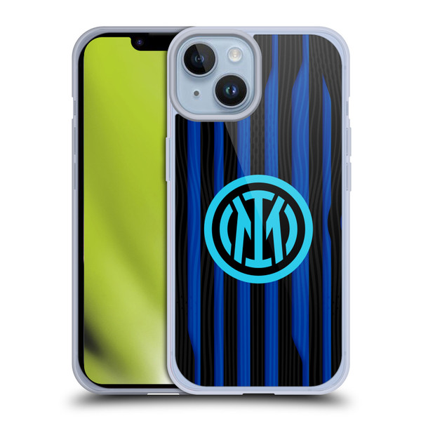 Fc Internazionale Milano 2025/26 Crest Kit Home Soft Gel Case for Apple iPhone 14