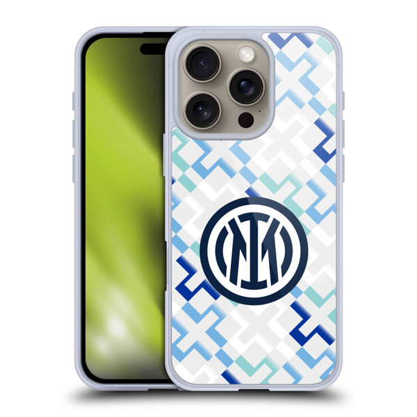 Fc Internazionale Milano 2025/26 Crest Kit Away Soft Gel Case for Apple iPhone 16 Pro