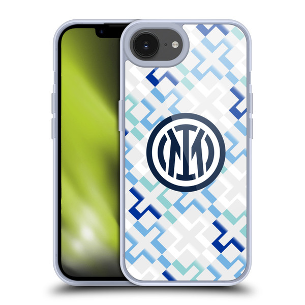 Fc Internazionale Milano 2025/26 Crest Kit Away Soft Gel Case for Apple iPhone 16e & MagSafe