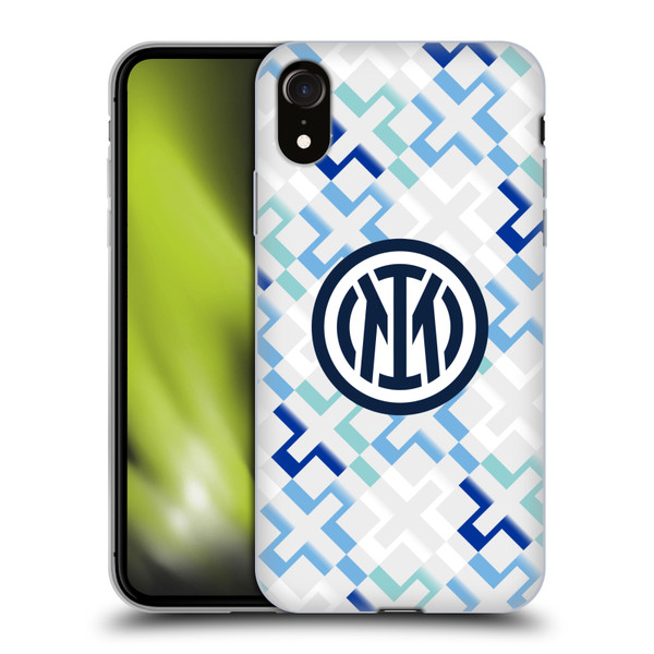 Fc Internazionale Milano 2025/26 Crest Kit Away Soft Gel Case for Apple iPhone XR