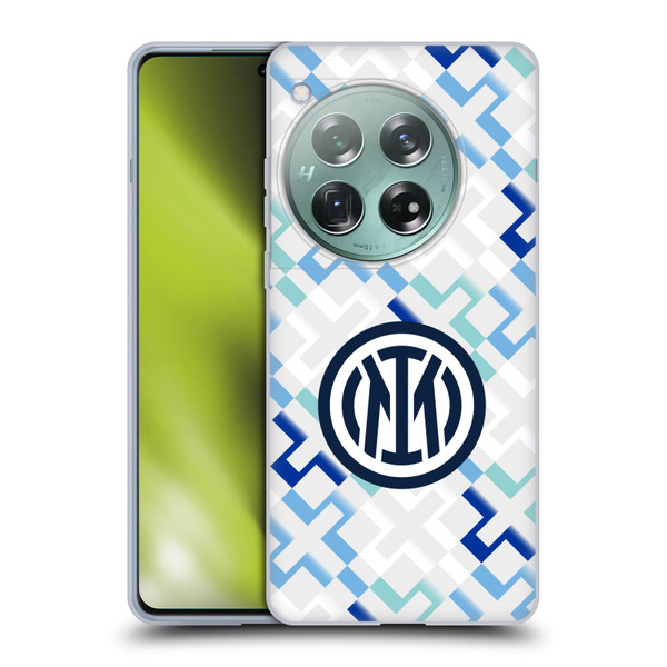 Fc Internazionale Milano 2025/26 Crest Kit Away Soft Gel Case for OnePlus 12