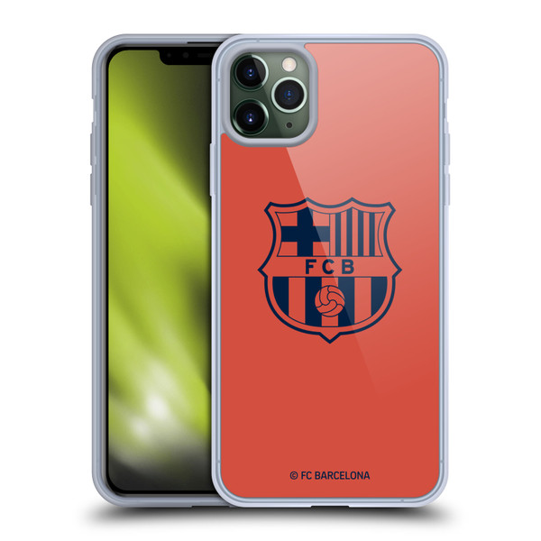FC Barcelona 2025/26 Crest Kit Third Soft Gel Case for Apple iPhone 11 Pro Max & MagSafe