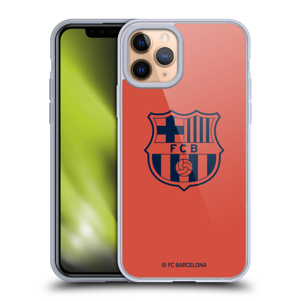 FC Barcelona 2025/26 Crest Kit Third Soft Gel Case for Apple iPhone 11 Pro & MagSafe