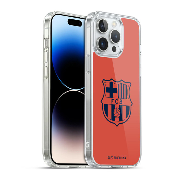 FC Barcelona 2025/26 Crest Kit Third Soft Gel Case for Apple iPhone 14 Pro Max & MagSafe