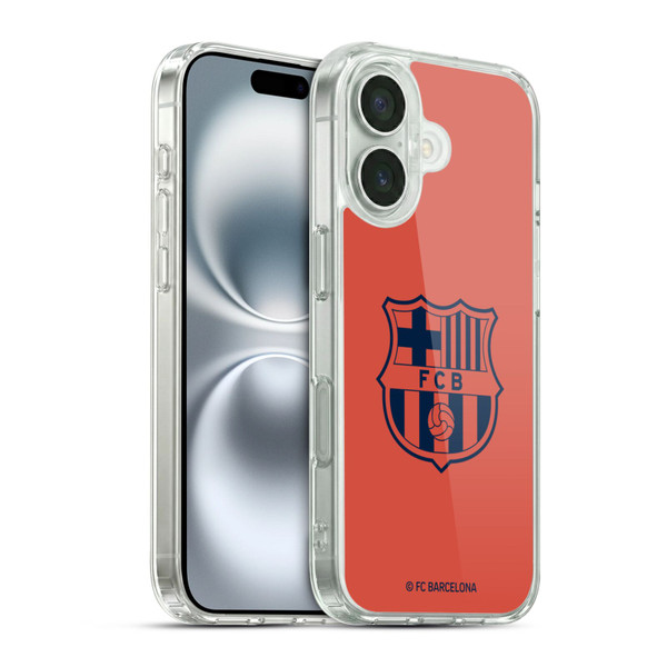 FC Barcelona 2025/26 Crest Kit Third Soft Gel Case for Apple iPhone 16 & MagSafe