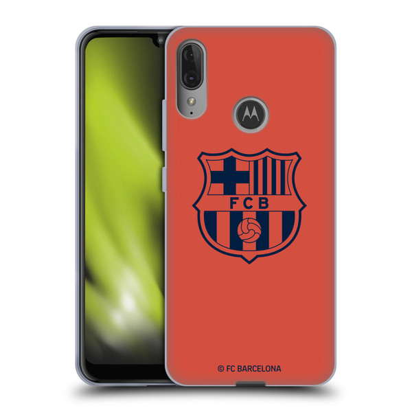 FC Barcelona 2025/26 Crest Kit Third Soft Gel Case for Motorola Moto E6 Plus