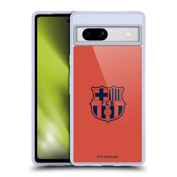 FC Barcelona 2025/26 Crest Kit Third Soft Gel Case for Google Pixel 7a