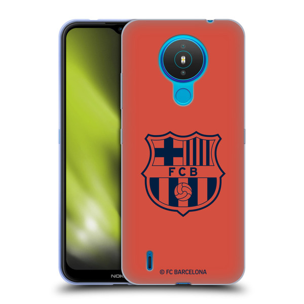 FC Barcelona 2025/26 Crest Kit Third Soft Gel Case for Nokia 1.4
