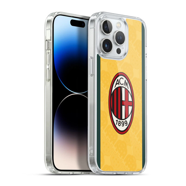 AC Milan 2025/26 Crest Kit Third Soft Gel Case for Apple iPhone 13 Pro Max & MagSafe