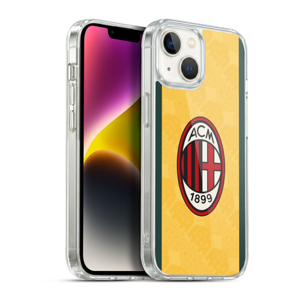 AC Milan 2025/26 Crest Kit Third Soft Gel Case for Apple iPhone 14